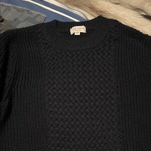 Club Monaco Dark Knit Crewneck Sweater